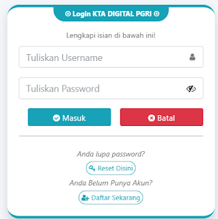 Register PGRI Hulusungaitengah - Persatuan Guru Republik Indonesia Cabang Hulusungaitengah